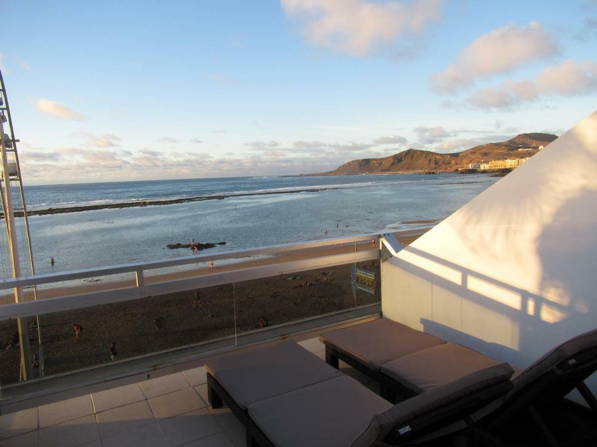 Apartamento 1ª linea Las Canteras -vista mar con terraza y wifi 308 Las Palmas de Gran Canaria Exterior foto